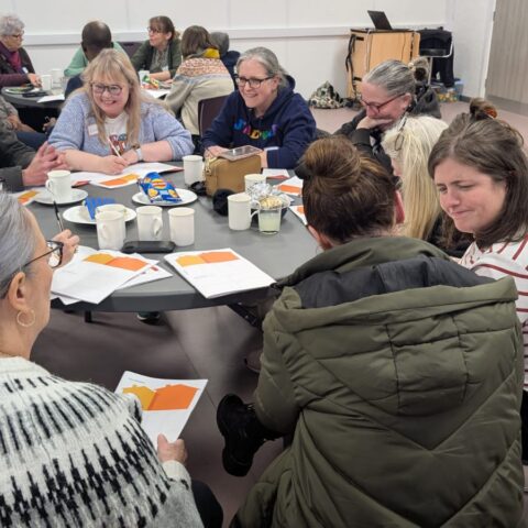 Learning Community members take part in a session in West Derby